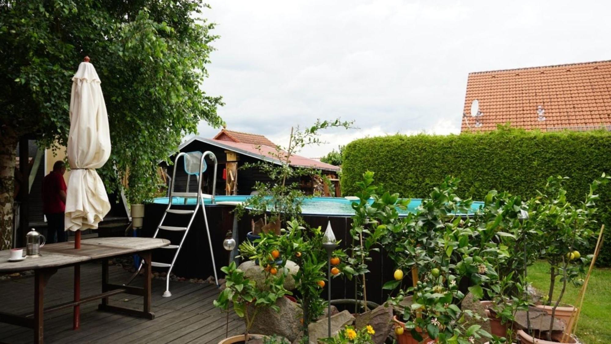 Pension Limone Ferienwohnung 1 Neu Lindenberg Exteriör bild